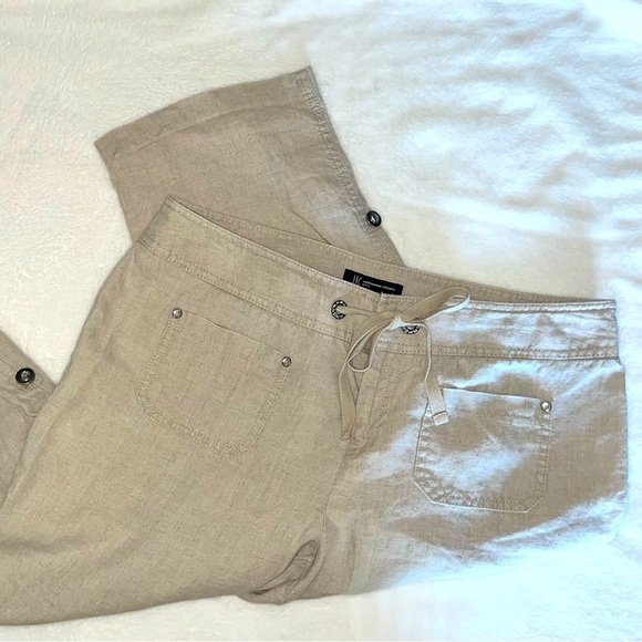 Light weight INC linen, Capri pants - Picture 1 of 4